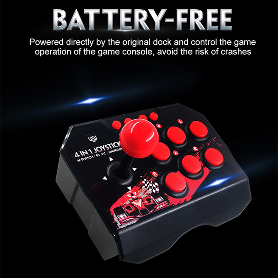 GAMINJA 4-in 1Game Joystick Wi - Arcade Game Jackpot ulasan dan harga