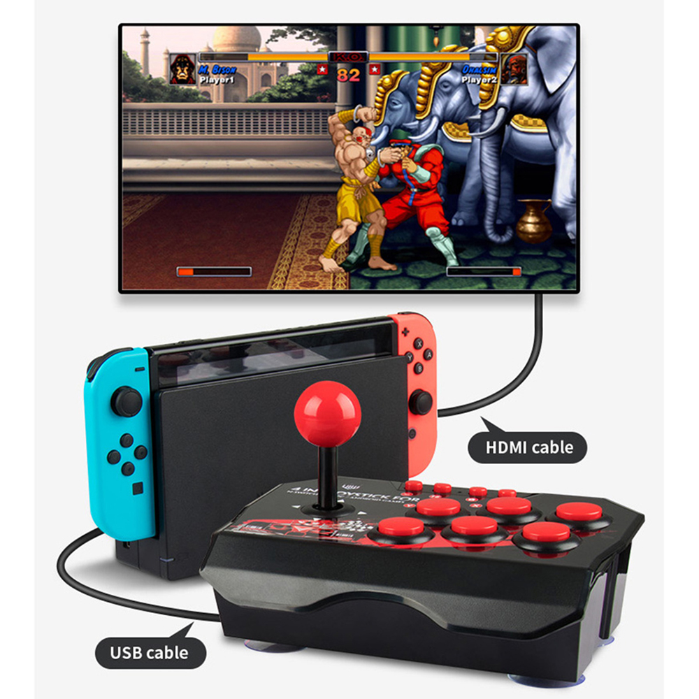 GAMINJA 4-in 1Game Joystick Wi - Arcade Game Jackpot ulasan dan harga