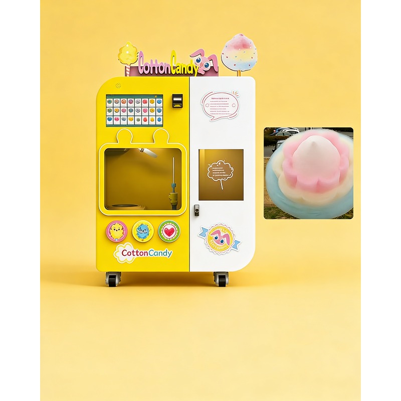 Fully Automatic Cotton Candy V - Arcade Vending Machines ulasan dan harga