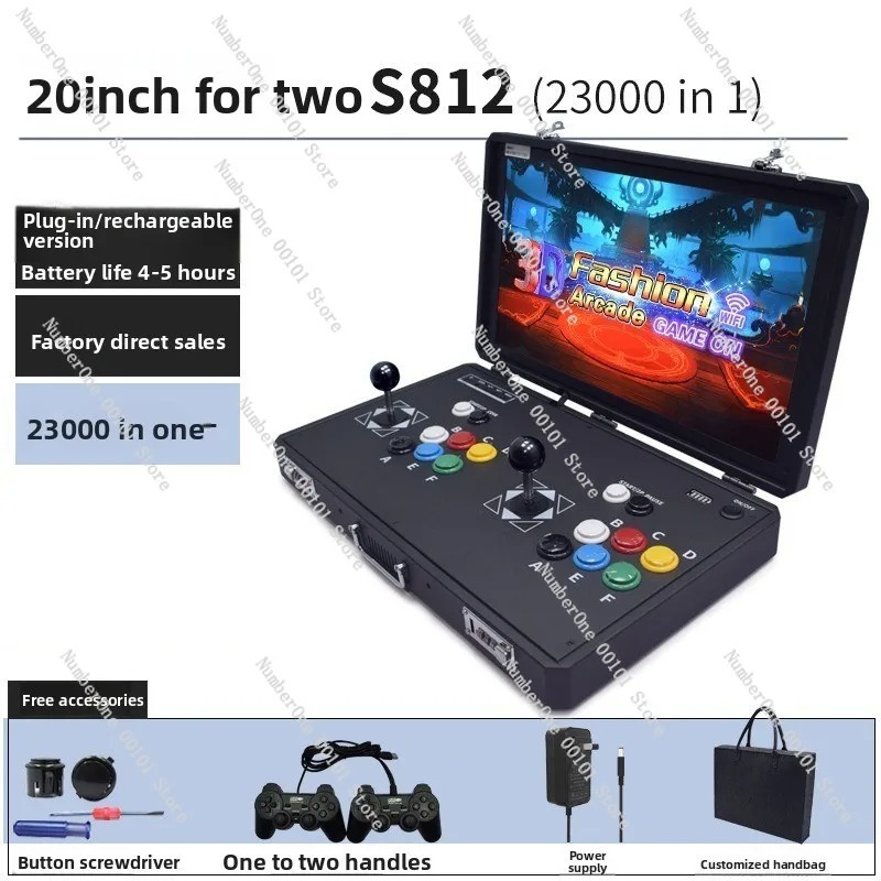 Portable Retro Arcade Game Con - Arcade Game Jackpot ulasan dan harga